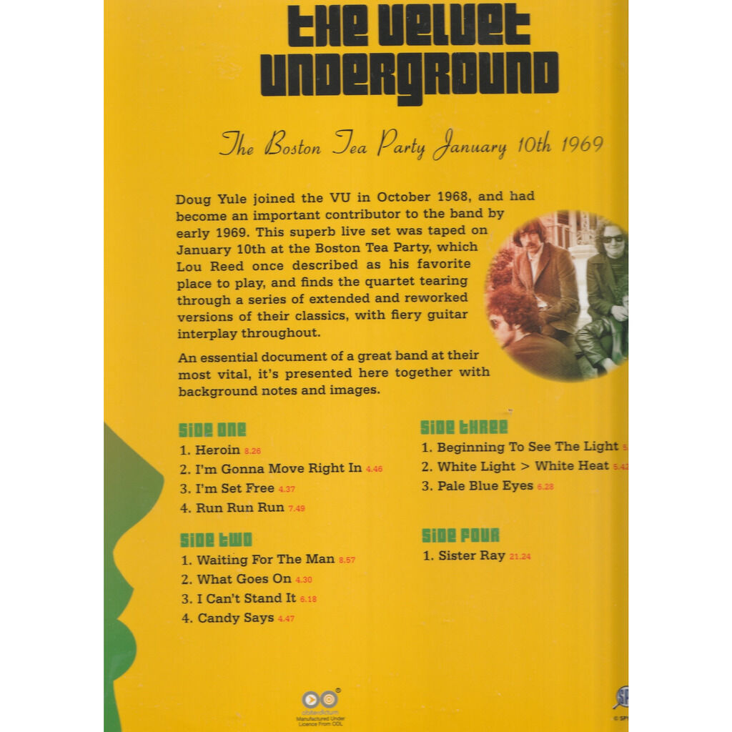  velvet underground  -  the boston tea party 1969 