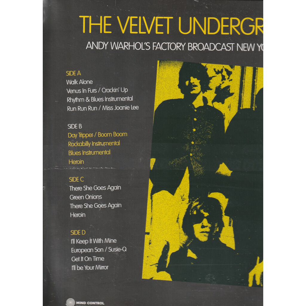  velvet underground  -  andy warhol's factory broadcast new york city 1966 