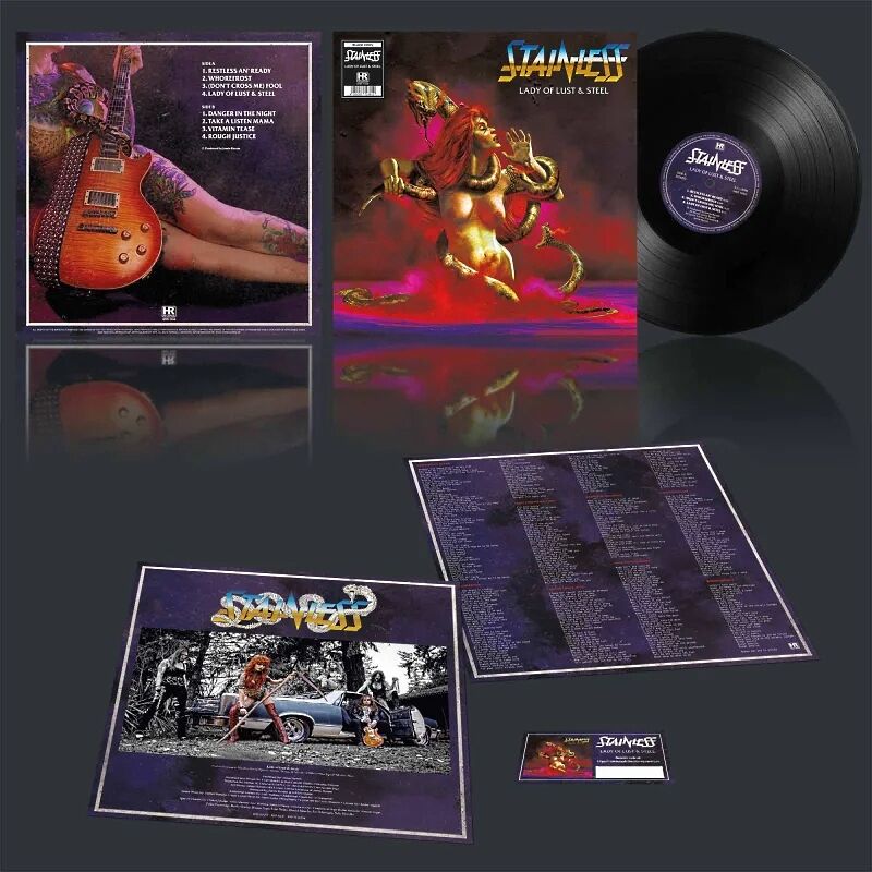  STAINLESS  -  pre-order: lady of lust & steel 