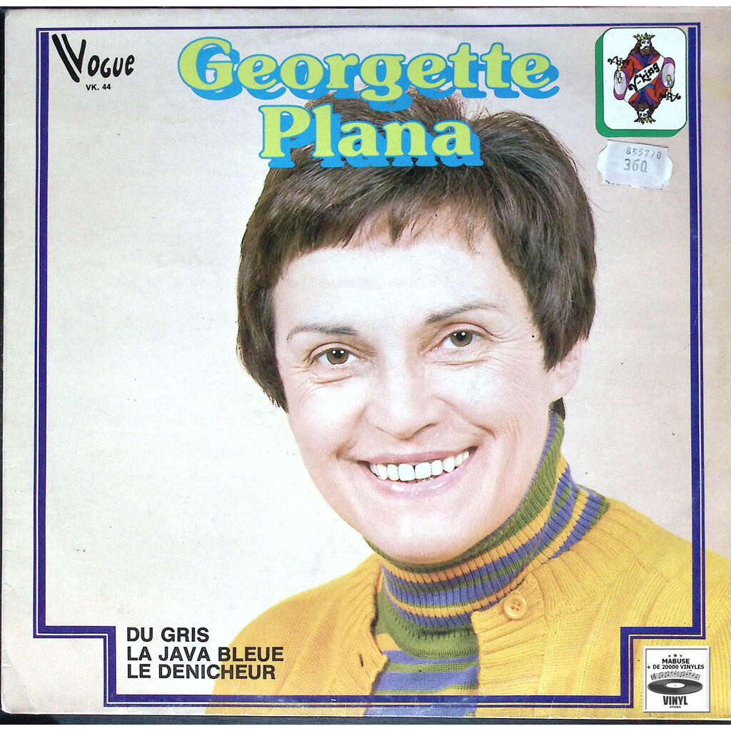 Georgette Plana du gris - la java bleue - 1976