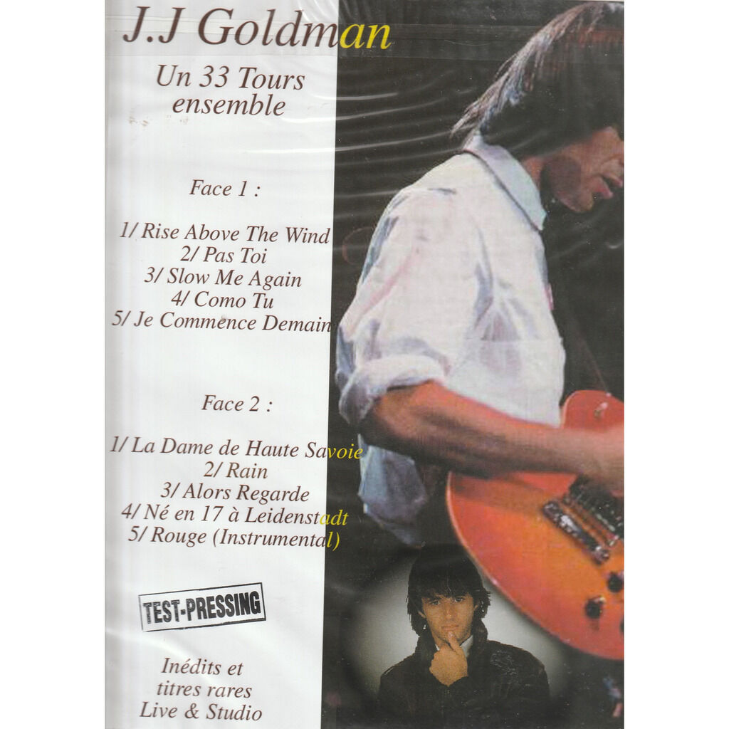  jean jacques goldman  -  un 33 tours ensemble 