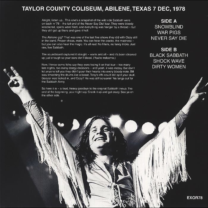  Black Sabbath  -  the exorcist 