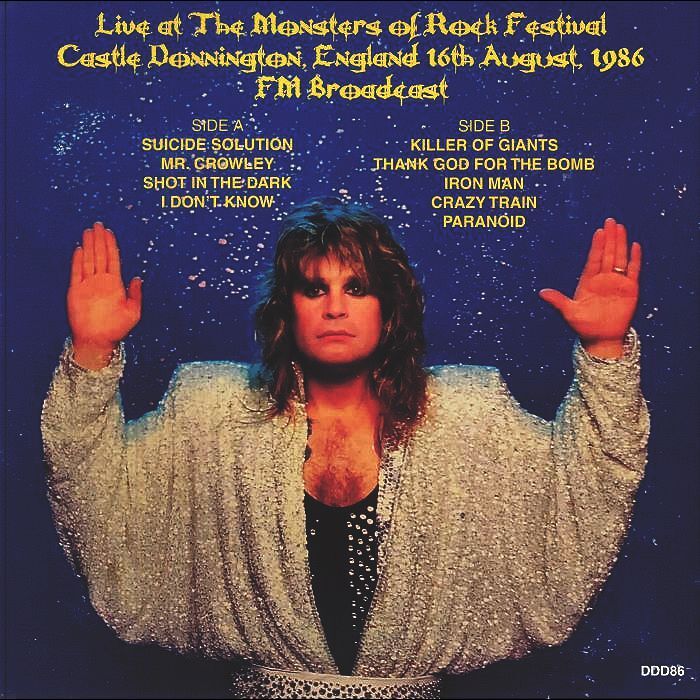  Ozzy Osbourne  -  the devil does donnington 