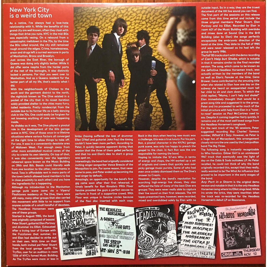  The Headless Horsemen (2)  -  yesterday’s numbers (demos & rarities) 