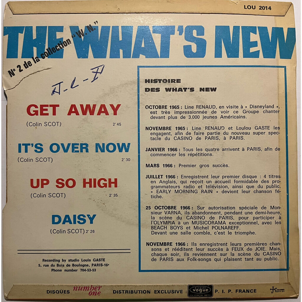  The What's New  -  get away 