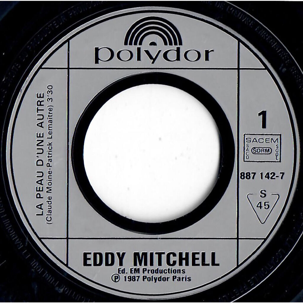  Eddy Mitchell  -  la peau d'une autre 