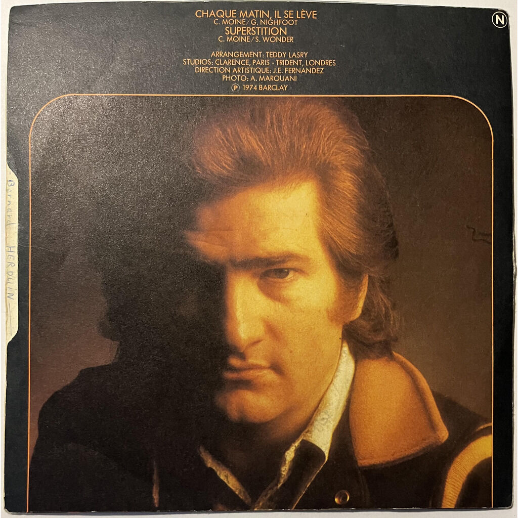  Eddy Mitchell  -  chaque matin il se leve / superstition 