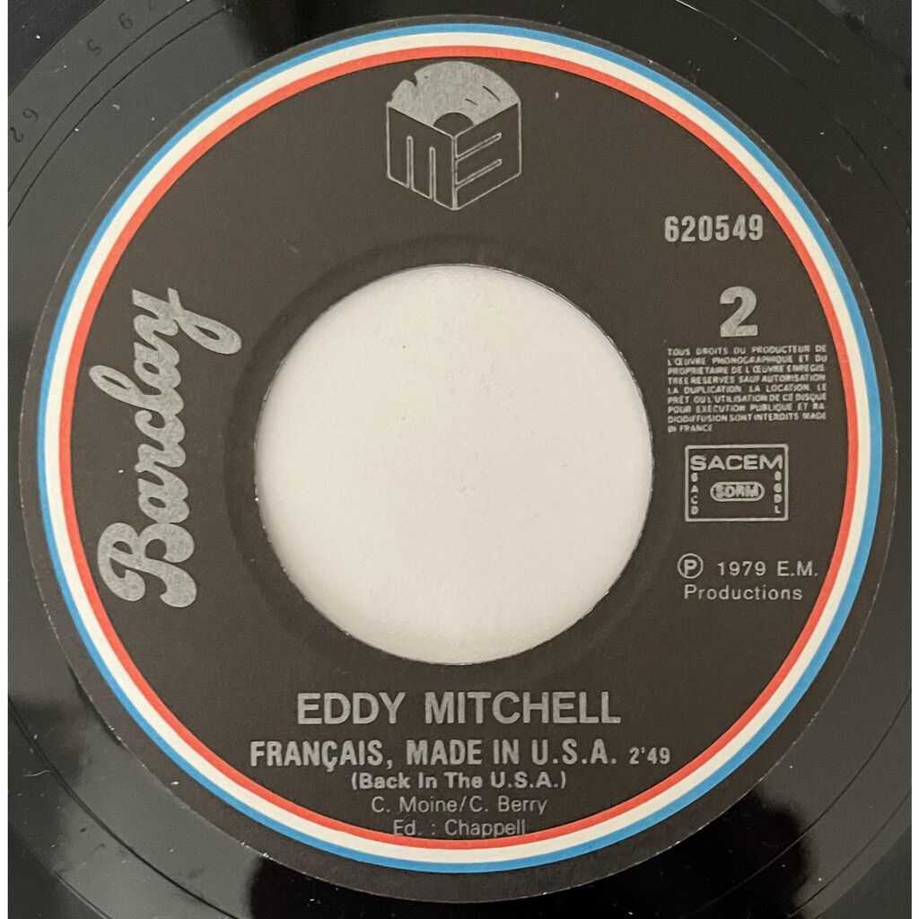 Eddy Mitchell  -  ne changeons rien 