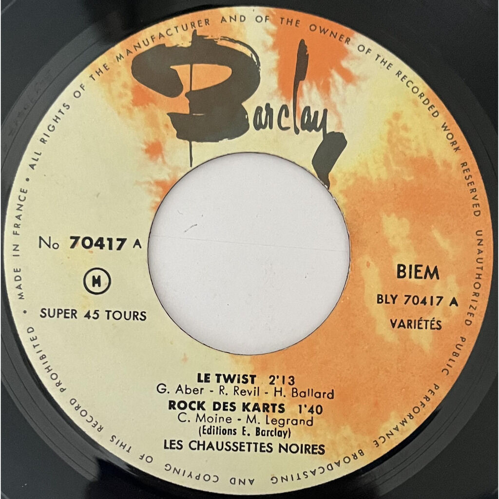  Les Chaussettes Noires  -  le twist 