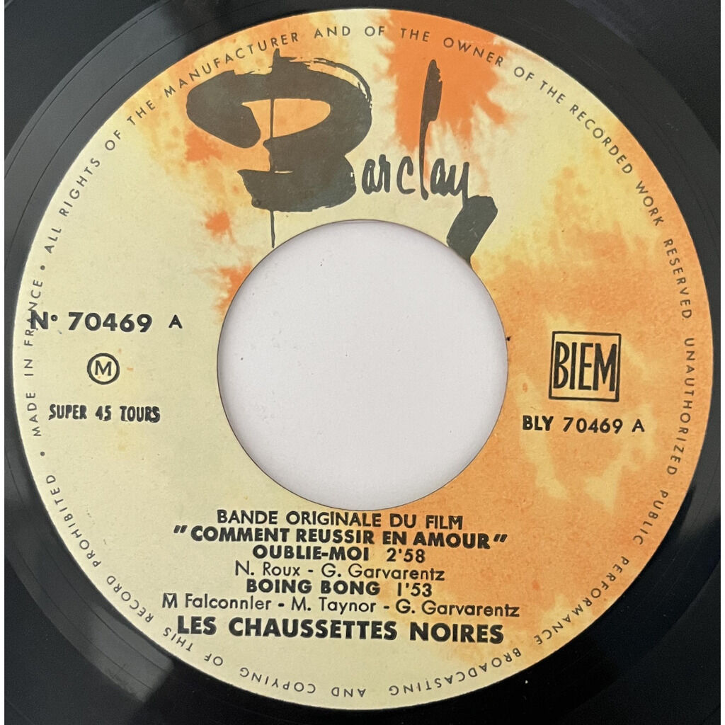  Les Chaussettes Noires  -  bande originale du film 'comment réussir en amour' 