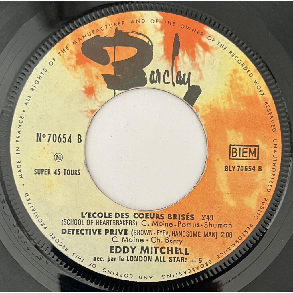  Eddy Mitchell  -  repose beethoven 