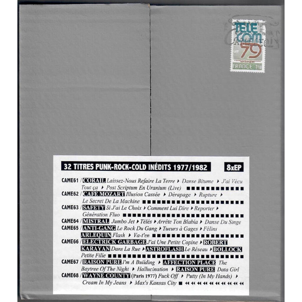  Various  -  de la pure came !! 32 titres punk-rock-cold inédits 1977/1982 