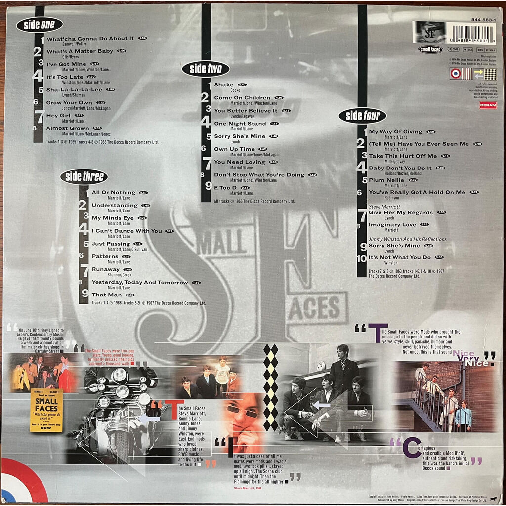  Small Faces  -  the decca anthology 1965-1967 