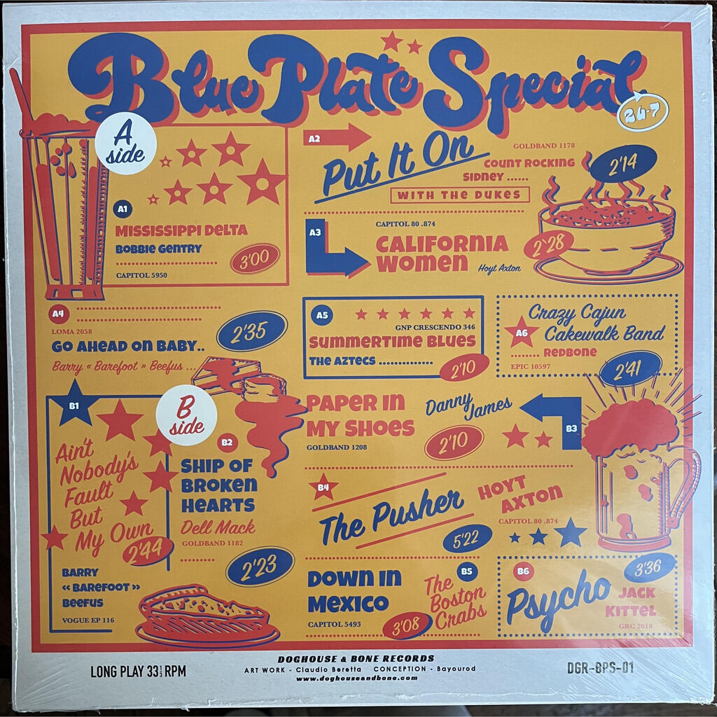  Various  -  blue plate special 