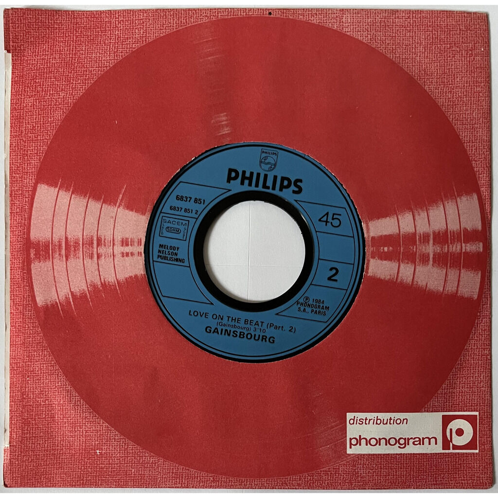  Serge Gainsbourg  -  love on the beat 