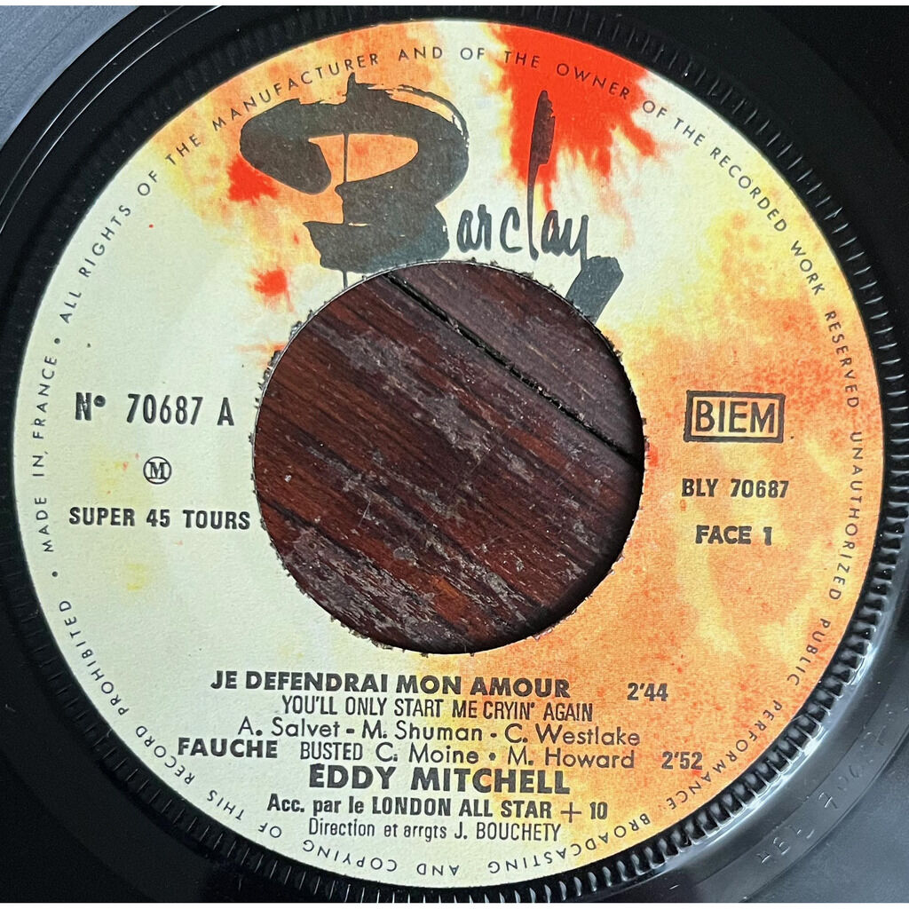  Eddy Mitchell Accompagné Par Le London All Stars + 10  -  est formidable - toute la ville en parle 