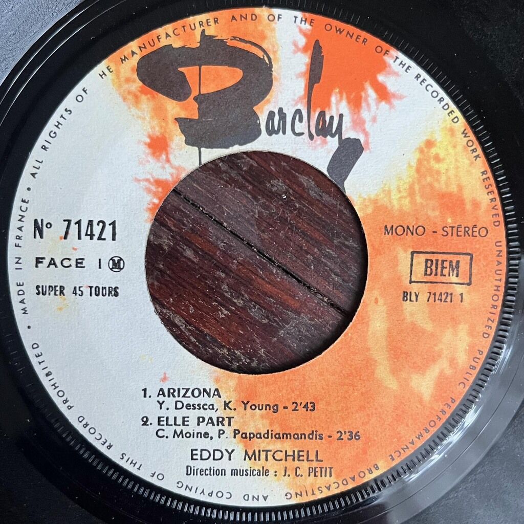  Eddy Mitchell  -  arizona 