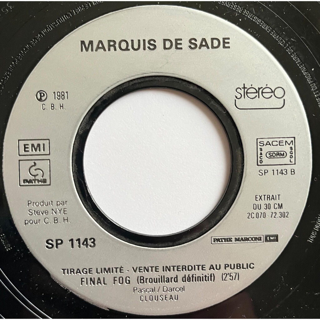  Marquis De Sade  -  wanda's loving boy 