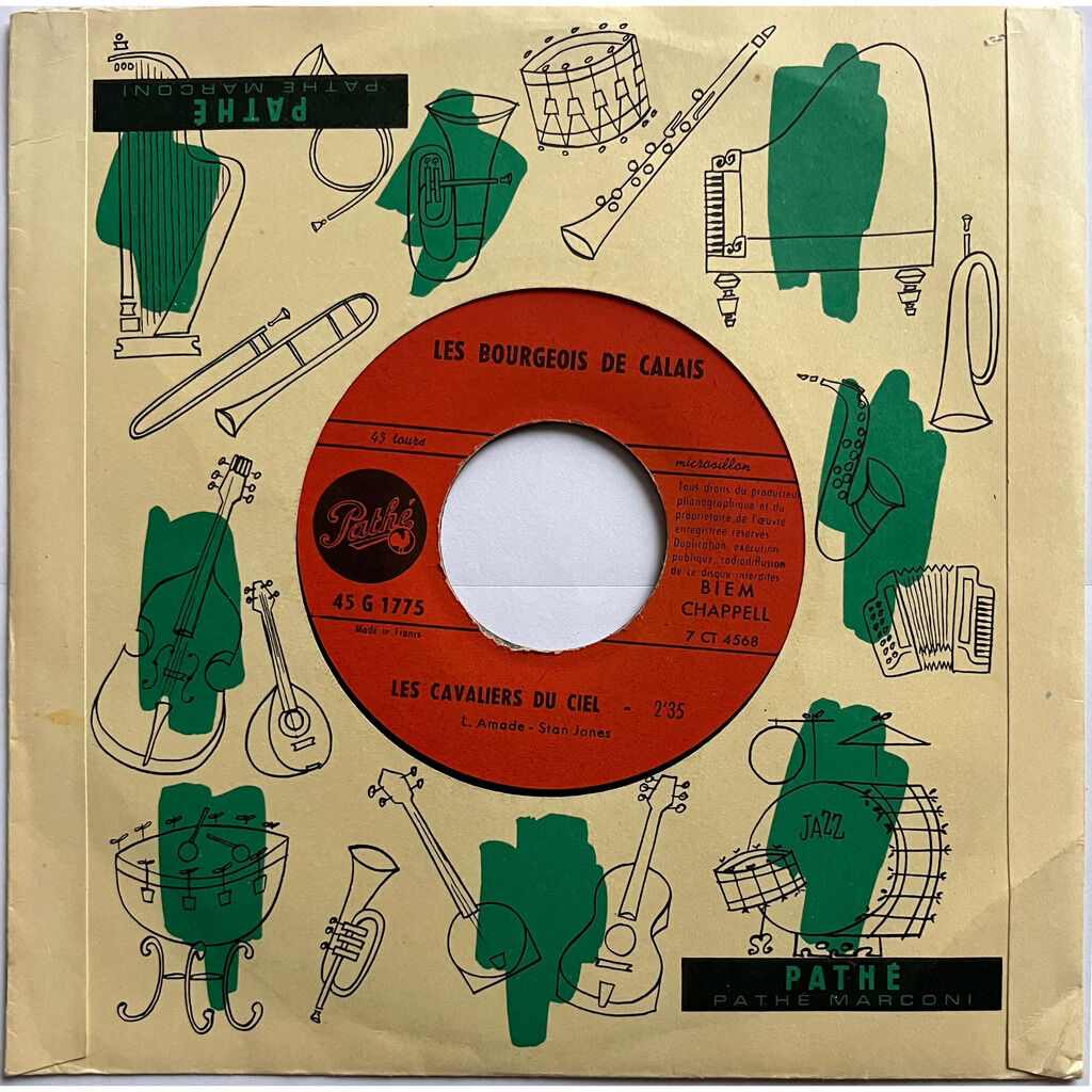  Les Bourgeois De Calais  -  nut rocker / les cavaliers du ciel 