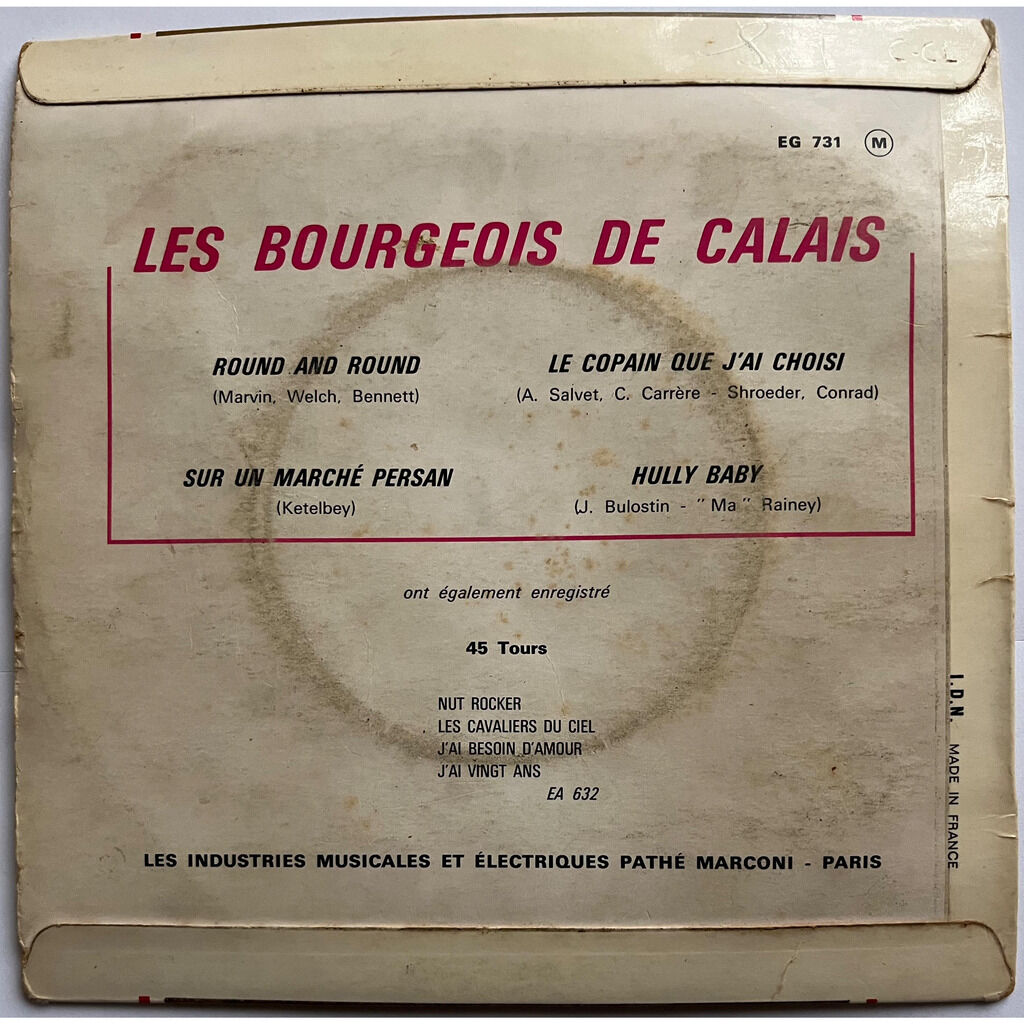  Les Bourgeois De Calais  -  round and round 