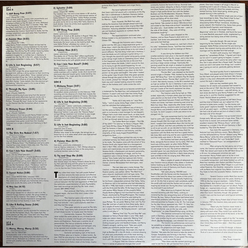  The Creation (2)  -  biff bang pow! 