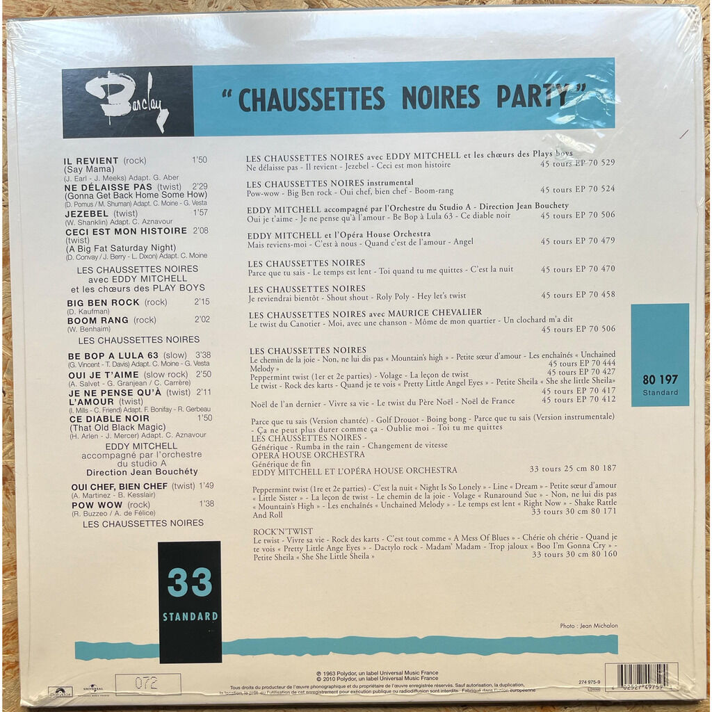  Les Chaussettes Noires  -  chaussettes noires party 