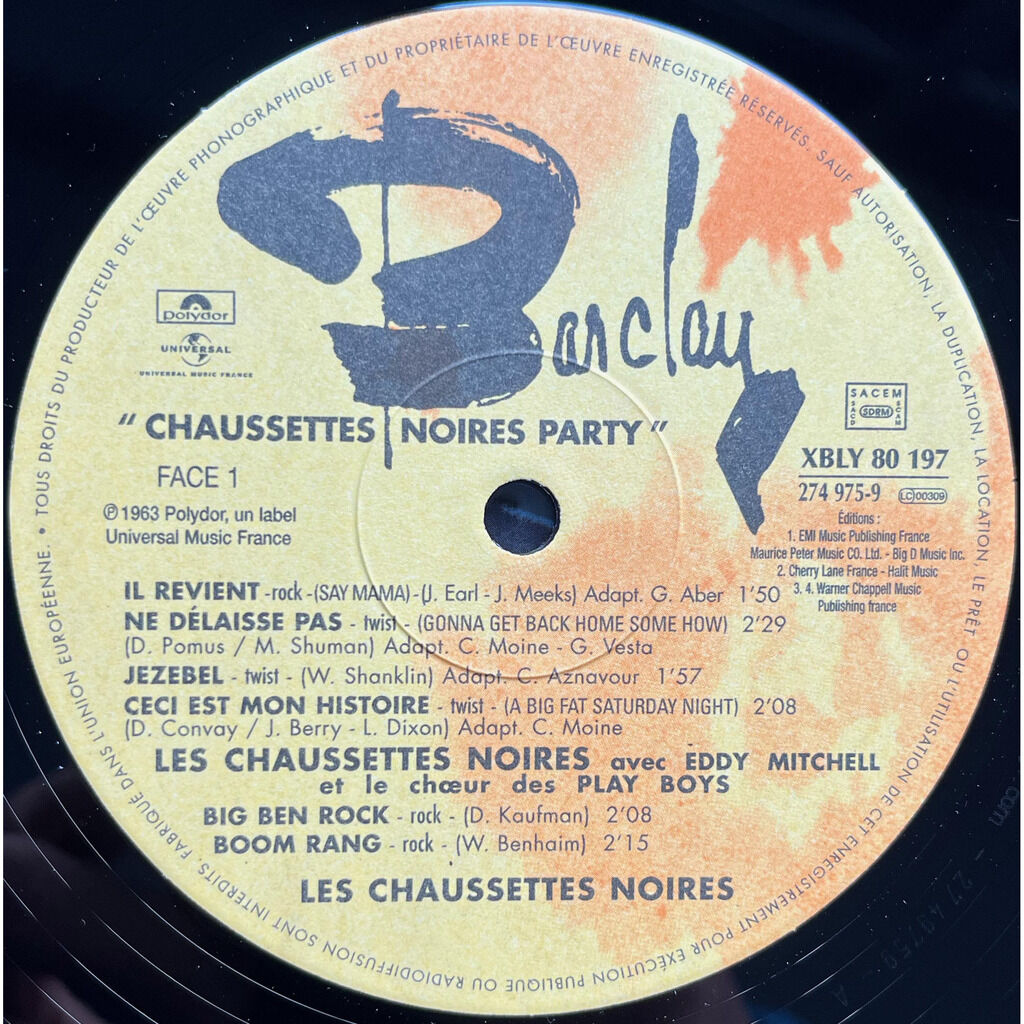  Les Chaussettes Noires  -  chaussettes noires party 