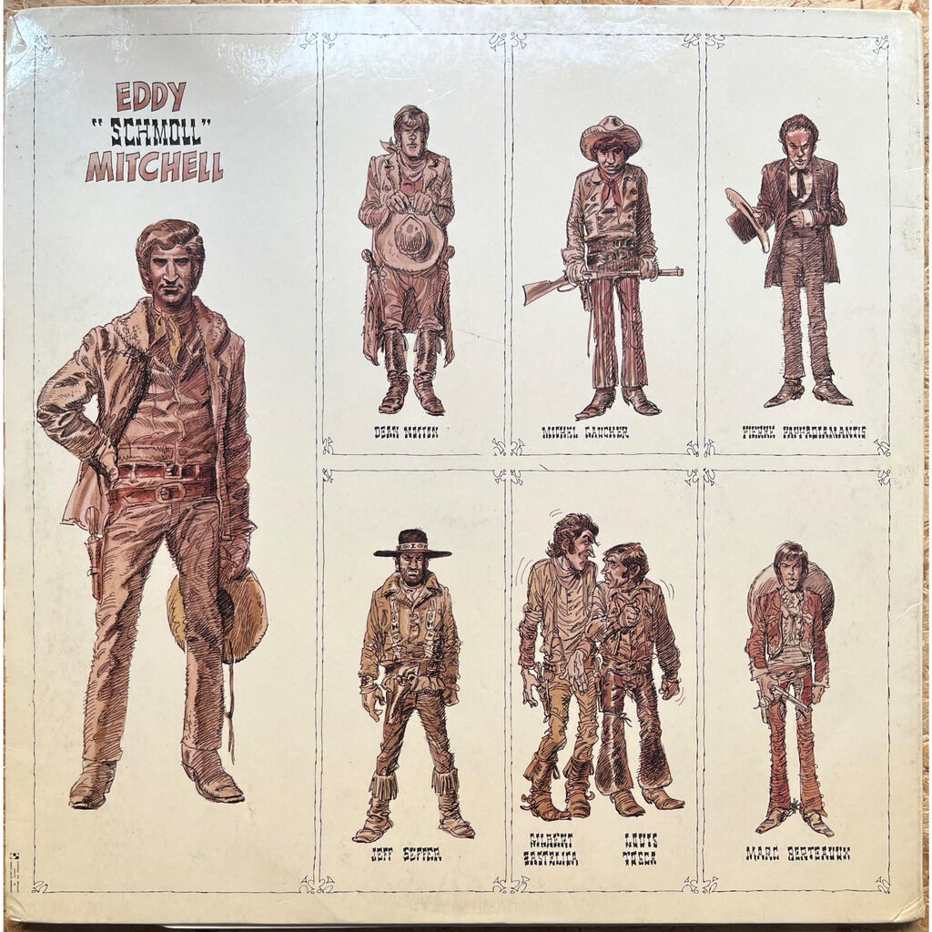  Eddy Mitchell  -  7 colts pour schmoll 