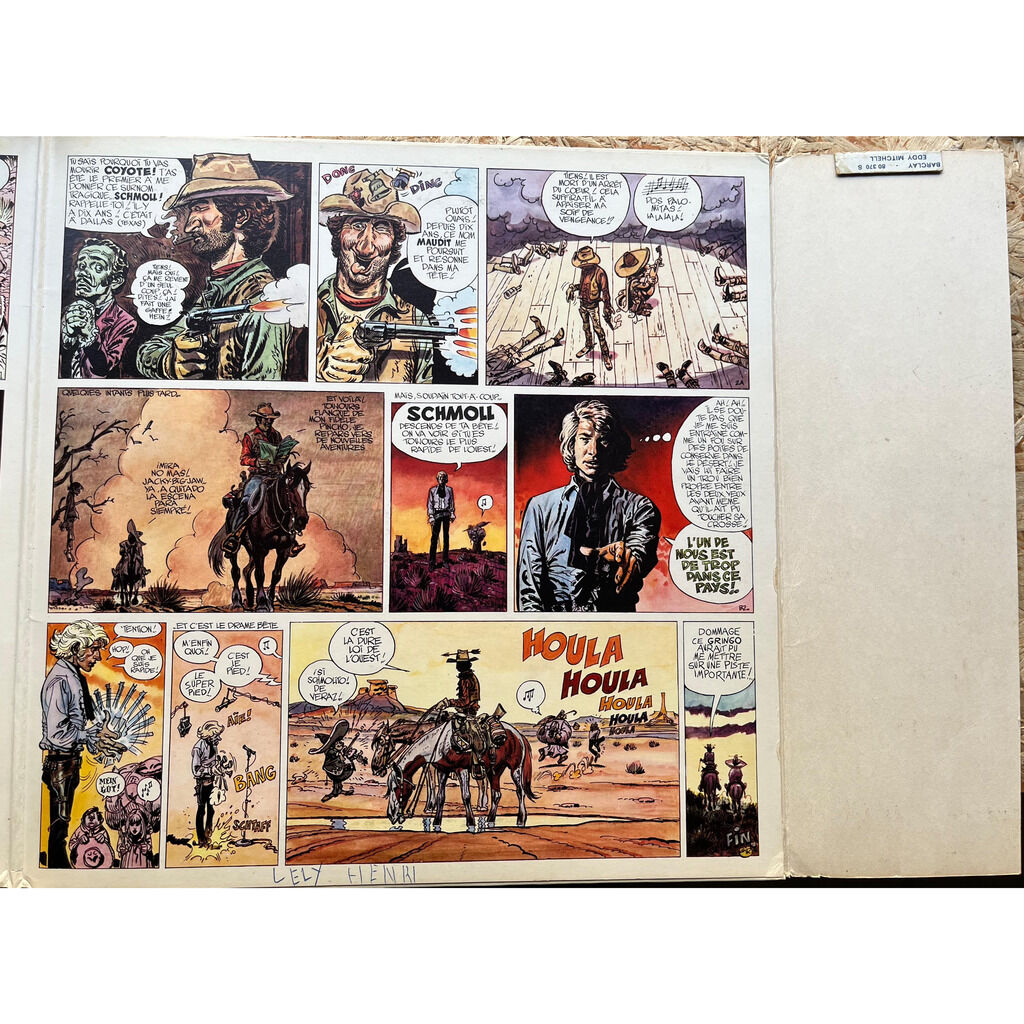  Eddy Mitchell  -  7 colts pour schmoll 