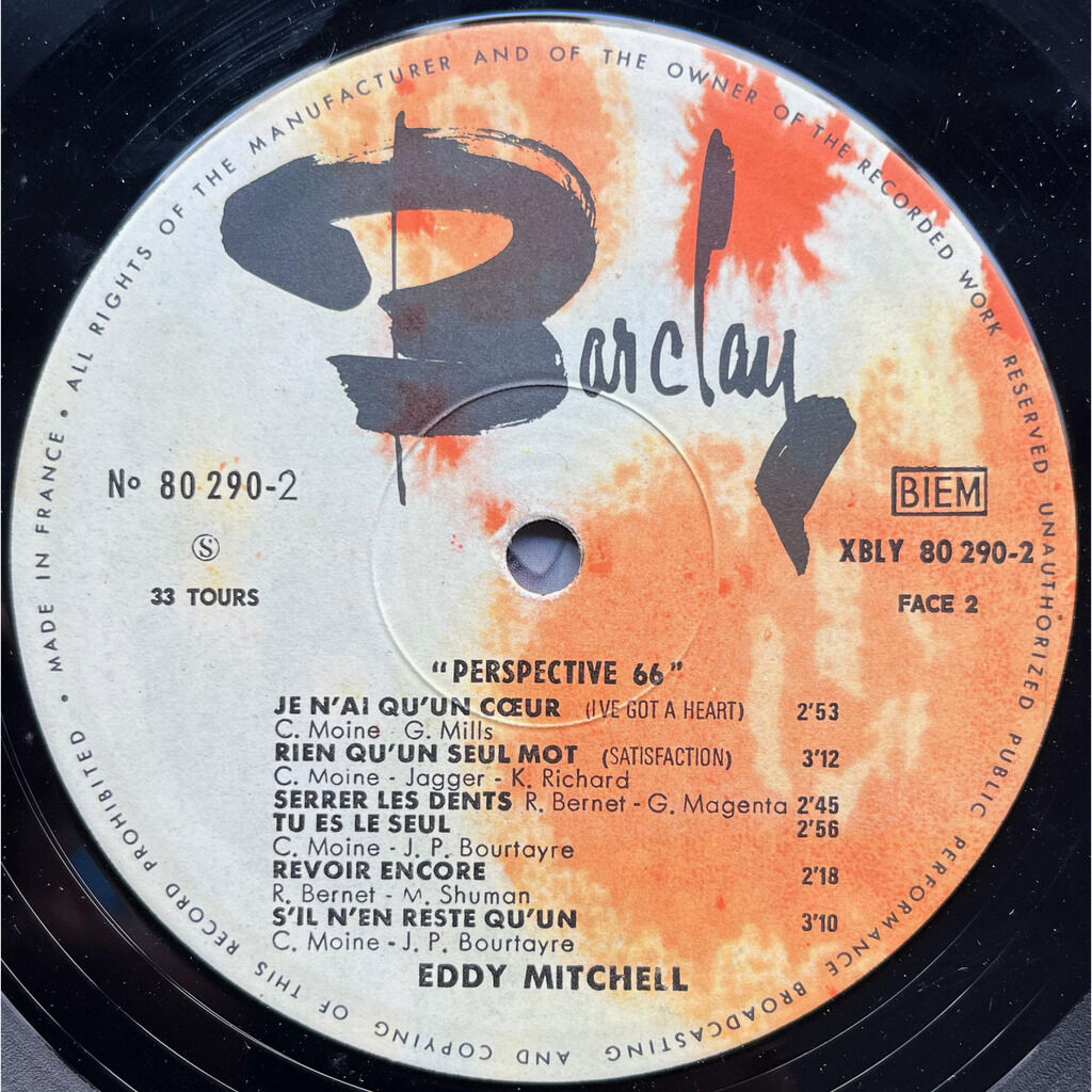  Eddy Mitchell  -  perspective 66 