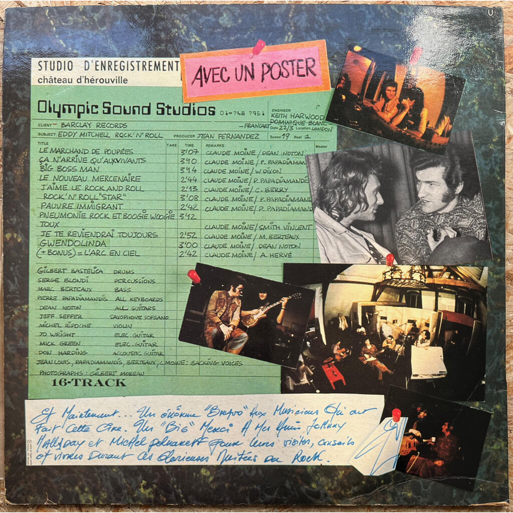  Eddy Mitchell  -  rock n' roll 