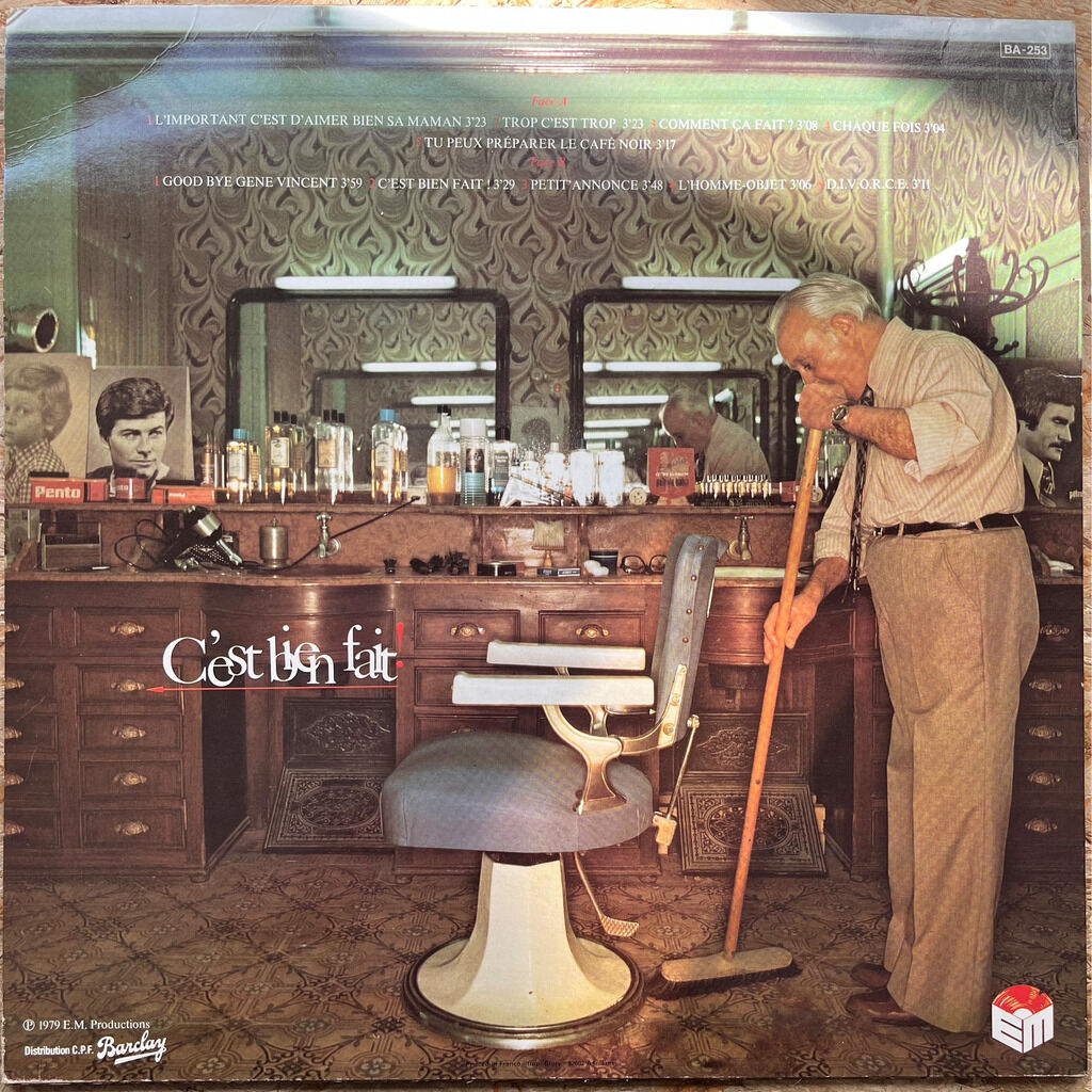  Eddy Mitchell  -  c'est bien fait ! 