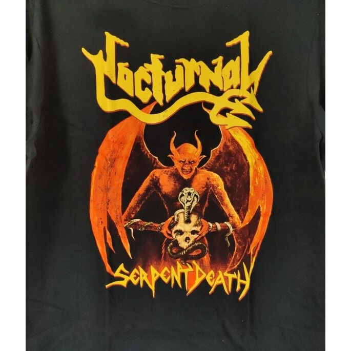  Nocturnal  -  serpent death (l size) official t-shirt 2022 