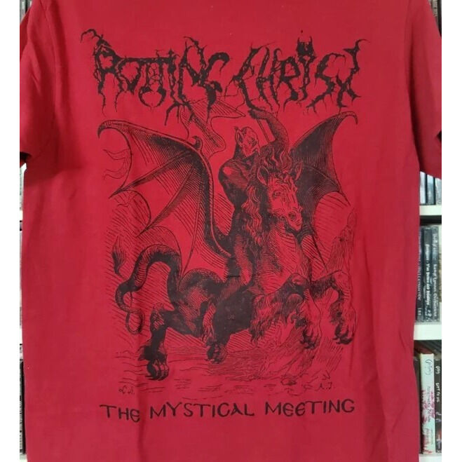  rotting christ  -  the mystical meeting (m size) official t-shirt 2024 