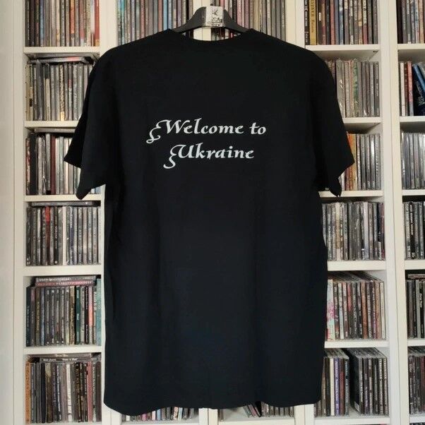  drudkh  -  welcome to ukraine (l size) official t-shirt 2022 