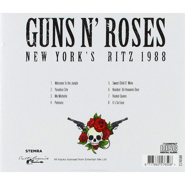  guns n' roses  -  new york's ritz 1988 