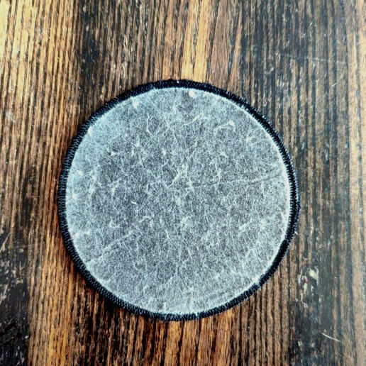  deicide  -  legion vintage round patch 1992 blue grape merchandising 