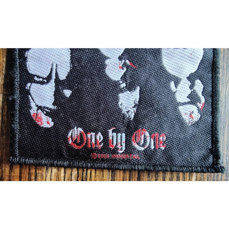  immortal  -  one by one official vintage patch 2005 