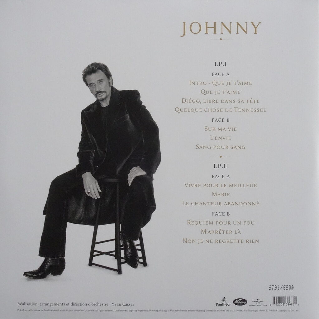  Johnny Hallyday  -  johnny 