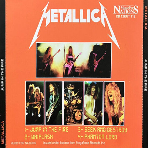  metallica  -  jump in the fire limited collector's edition cd minimax 