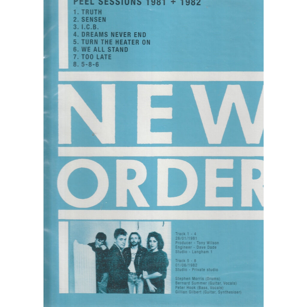  new order  -  peel sessions 1981 1982 