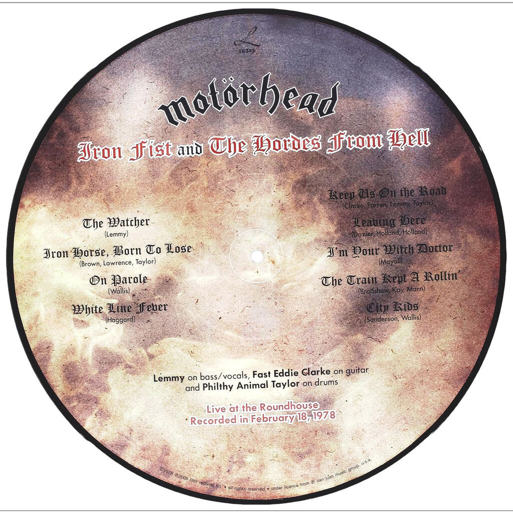  Motörhead  -  iron fist and the hordes from hell 