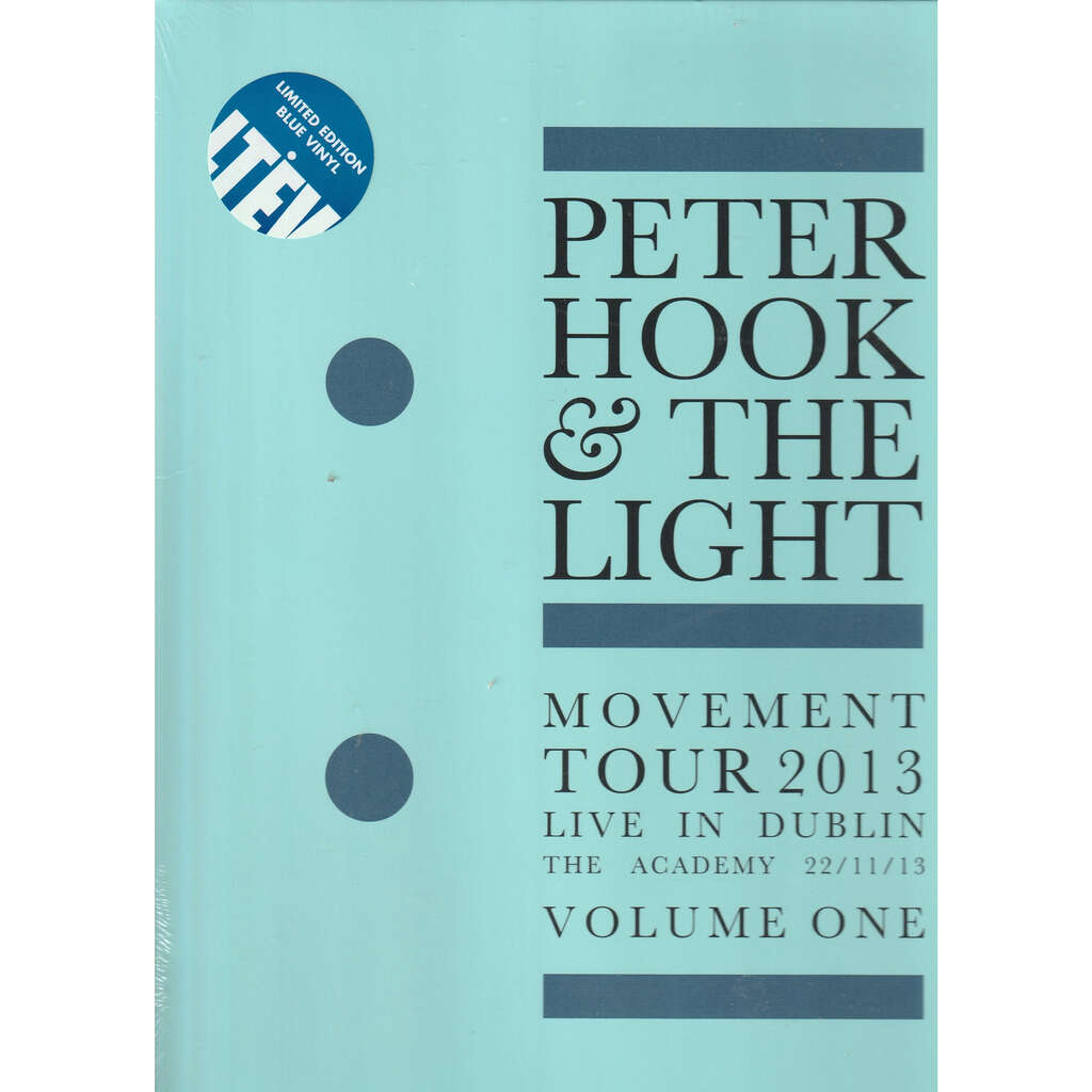 peter hook  -  movement tour 2013 