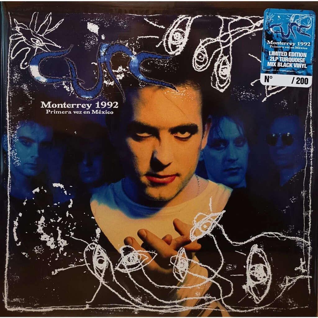  monterrey 1992 - primera vez en mexico -turquoise mix black vinyls 