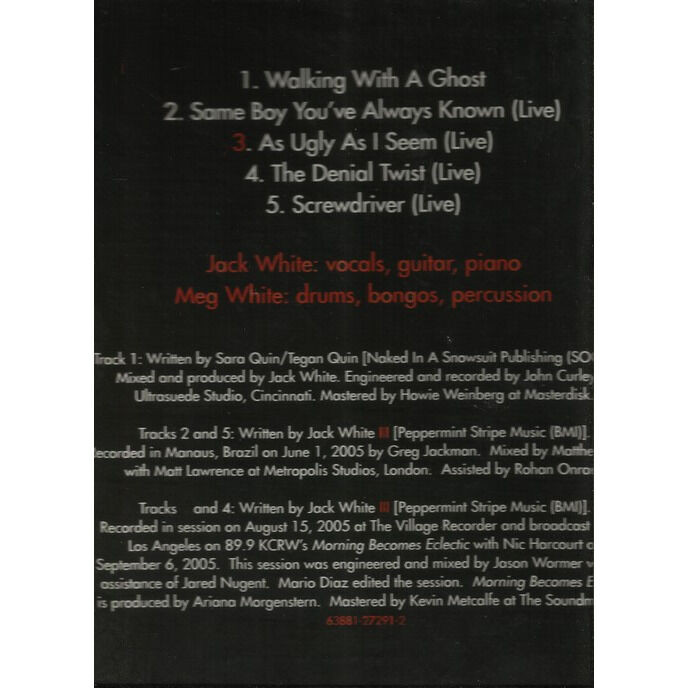  white stripes  -  walking with a ghost 