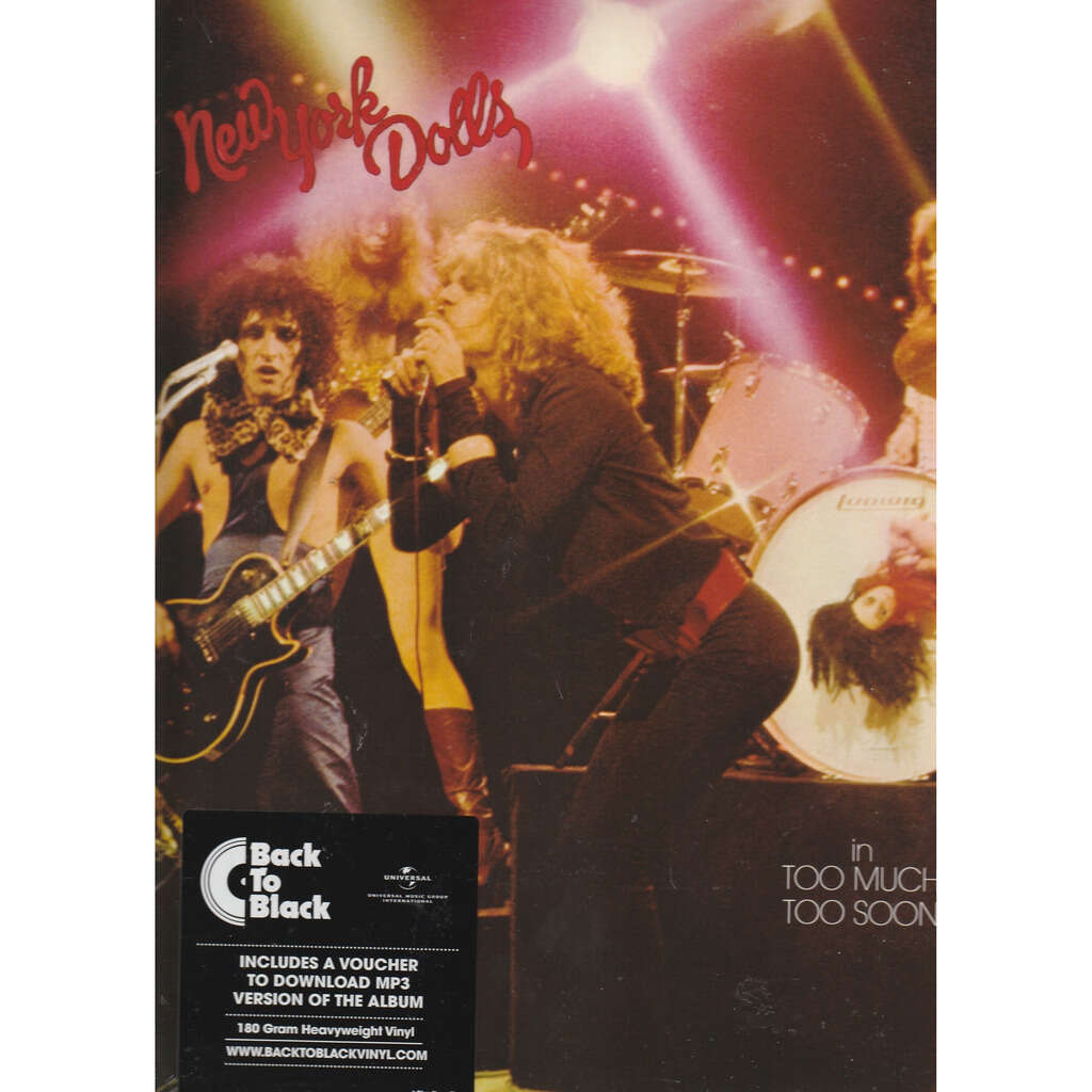  new york dolls  -  in too much too soon 