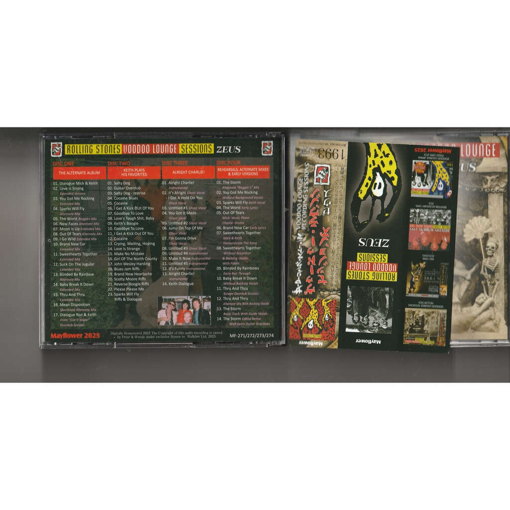  the rolling stones  -  voodoo lounge sessions zeus 