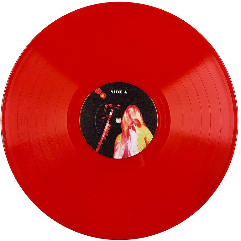  Nirvana  -  heart-shaped paris -red vinyls 