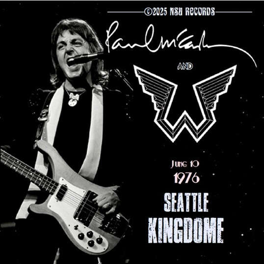 paul mccartney & wings Over Seattle, WA, 1976 June 10th, LTD 2CD