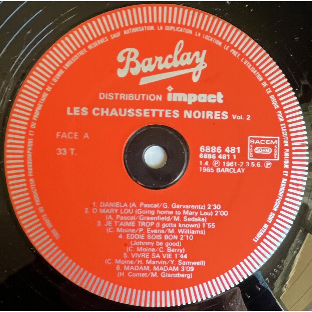  Les Chaussettes Noires  -  volume 2 